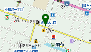 アップルパーク西友調布店の地図画像
