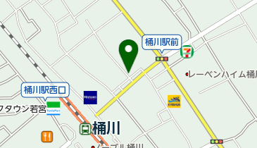 アップルパーク桶川駅前駐輪場第1の地図画像