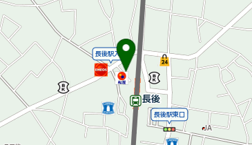 アップルパークOdakyuOX長後店駐輪場の地図画像