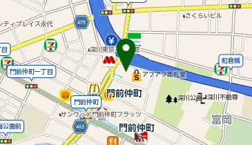 アップルパーク赤札堂深川店駐輪場第2の地図画像