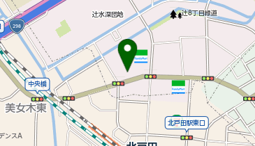 アップルパークガーデン北戸田駐輪場の地図画像