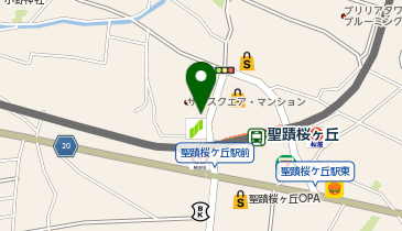 アップルパーク ザ・スクエア第2駐輪場の地図画像