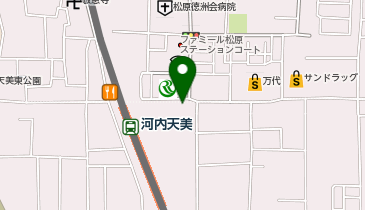 アップルパーク河内天美駅前駐輪場第1の地図画像