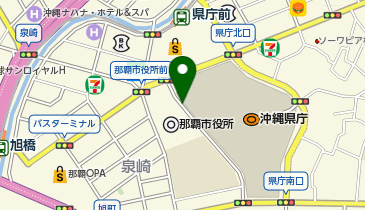 アップルパーク那覇市役所前バイク駐輪場第1の地図画像