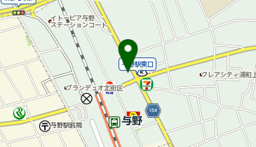 アップルパーク与野駅前駐輪場第3の地図画像