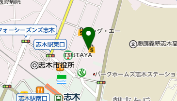 アップルパーク志木店駐輪場の地図画像