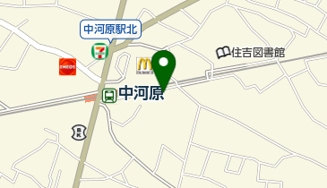 アップルパークライフ府中中河原店C駐輪場の地図画像