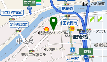 アップルパーク肥後橋エリア2の地図画像