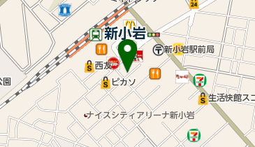 アップルパーク新小岩駅前駐輪場第2の地図画像