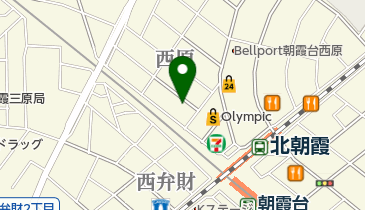 アップルパーク朝霞台駅前駐輪場第1の地図画像