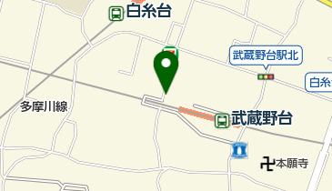 アップルパーク武蔵野台駅前駐輪場第2の地図画像