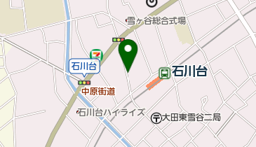 アップルパークフードスタイル石川台店駐輪場の地図画像