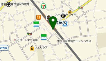 西武スマイルパーク東久留米駅西口第2の地図画像