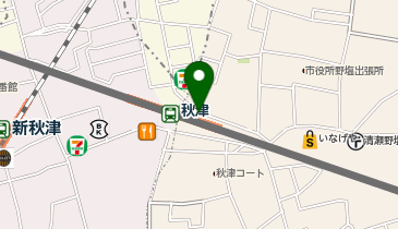 西武スマイルパーク秋津駅北口第2の地図画像