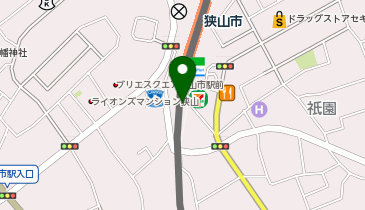 西武スマイルパーク狭山市駅東口の地図画像