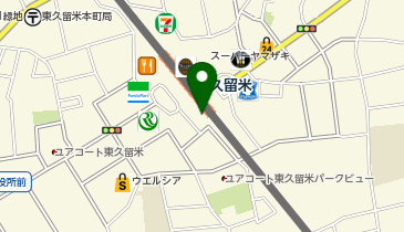 西武スマイルパーク東久留米駅西口第2の地図画像
