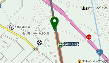 西武スマイルパーク武蔵藤沢駅西口第3の地図画像