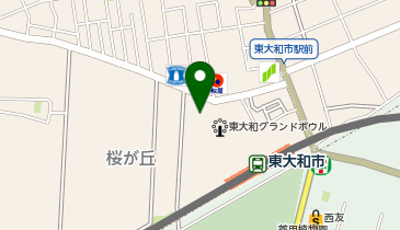 西武スマイルパークBIGBOX東大和(自転車・バイク)の地図画像