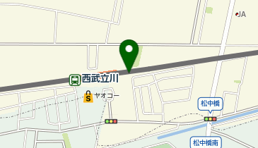 西武スマイルパーク西武立川駅南口第2の地図画像