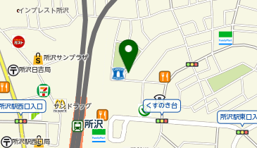 西武スマイルパークくすのき台の地図画像