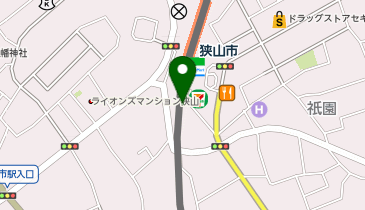 西武スマイルパーク狭山市駅東口の地図画像