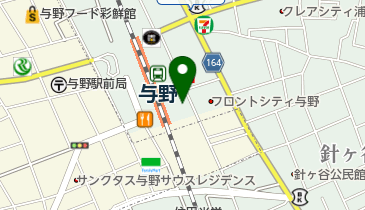 サイクル与野 2の地図画像