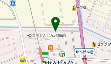 ECOサイクルせんげん台東口 2の地図画像