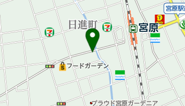 サイクル宮原西 2の地図画像
