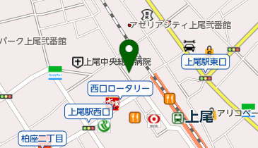 サイクル上尾西 1の地図画像