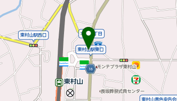 サイクルポート東村山本町 1の地図画像