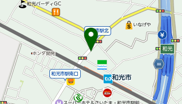 ナビサイクル和光新倉第1の地図画像