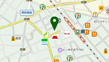 ナビサイクル蕨中央第1の地図画像