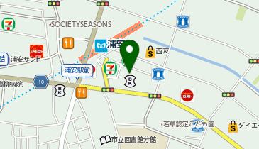 ナビサイクル北栄第1の地図画像