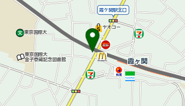 TOBU PARK霞ケ関駅南口駐輪場の地図画像