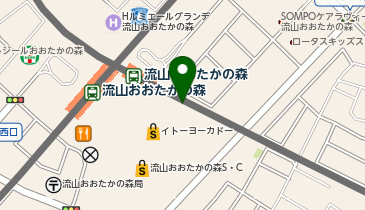 TOBU PARK流山おおたかの森駅南口第2駐輪場の地図画像