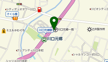 TOBU PARK川口元郷駅駐輪場の地図画像