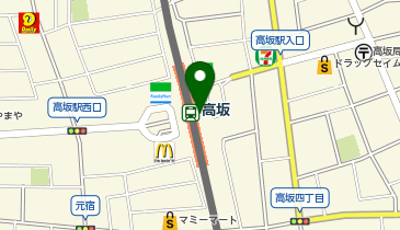 TOBU PARK高坂駅東口第2駐輪場の地図画像