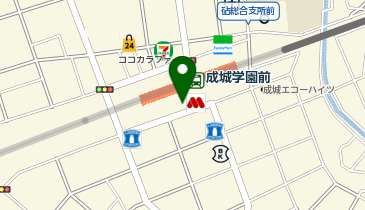 TOBU PARK成城学園前駅南口駐輪場の地図画像