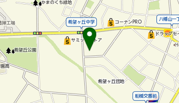 TOBU PARK世田谷区希望丘複合施設バイク駐輪場の地図画像