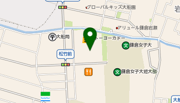 TOBU PARK松竹大船ショッピングセンターバイク駐輪場の地図画像