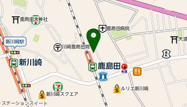 TOBU PARK鹿島田駅前駐輪場の地図画像