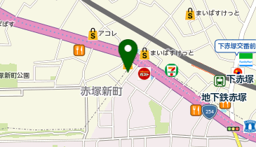 TOBU PARK赤塚新町駐輪場の地図画像