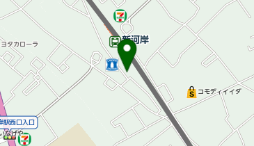 TOBU PARK新河岸駅西口駐輪場の地図画像