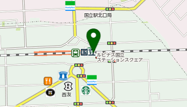 TOBU PARK nonowa国立第一駐輪場の地図画像