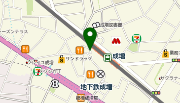 TOBU PARK成増駅南口第3バイク駐輪場の地図画像