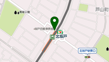 TOBU PARK北坂戸駅西口駐輪場の地図画像