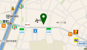 TOBU PARKライフ池袋三丁目店駐輪場の地図画像