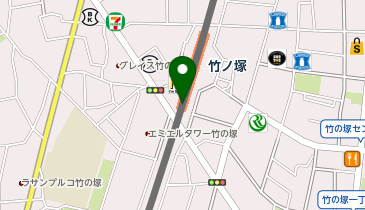 TOBU PARKエキア竹ノ塚駐輪場 (Aエリア)の地図画像