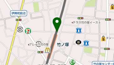 TOBU PARKエキア竹ノ塚駐輪場 (Cエリア)の地図画像