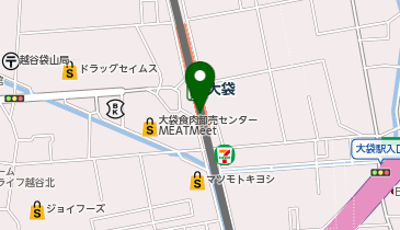 TOBU PARK大袋駅前駐輪場の地図画像